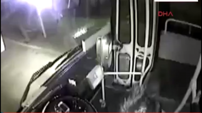 Sivas’ta halk otobüsü şoförü dehşeti