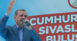 Cumhurbaşkanı Erdoğan Sivas’ta konuştu