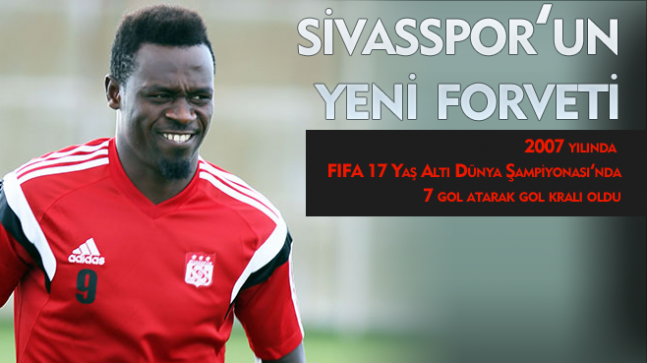 Sivasspor’a Nijeryalı golcü