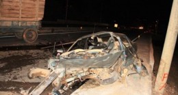 Suşehri’nde trafik kazası:1ölü